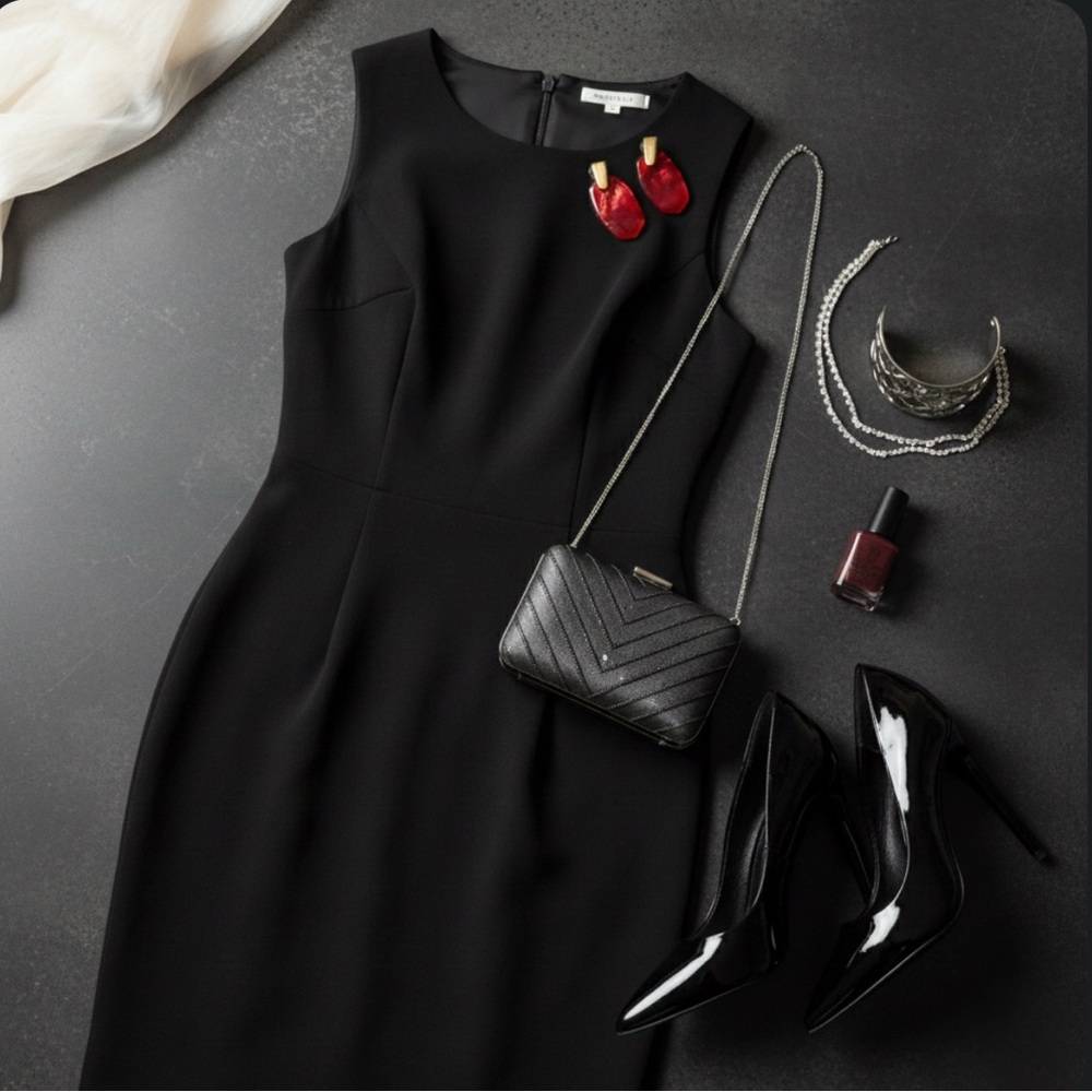 Kendra Scott Aragon Drop Earrings in Berry Illusion/ Gold - Picture 4 of 5